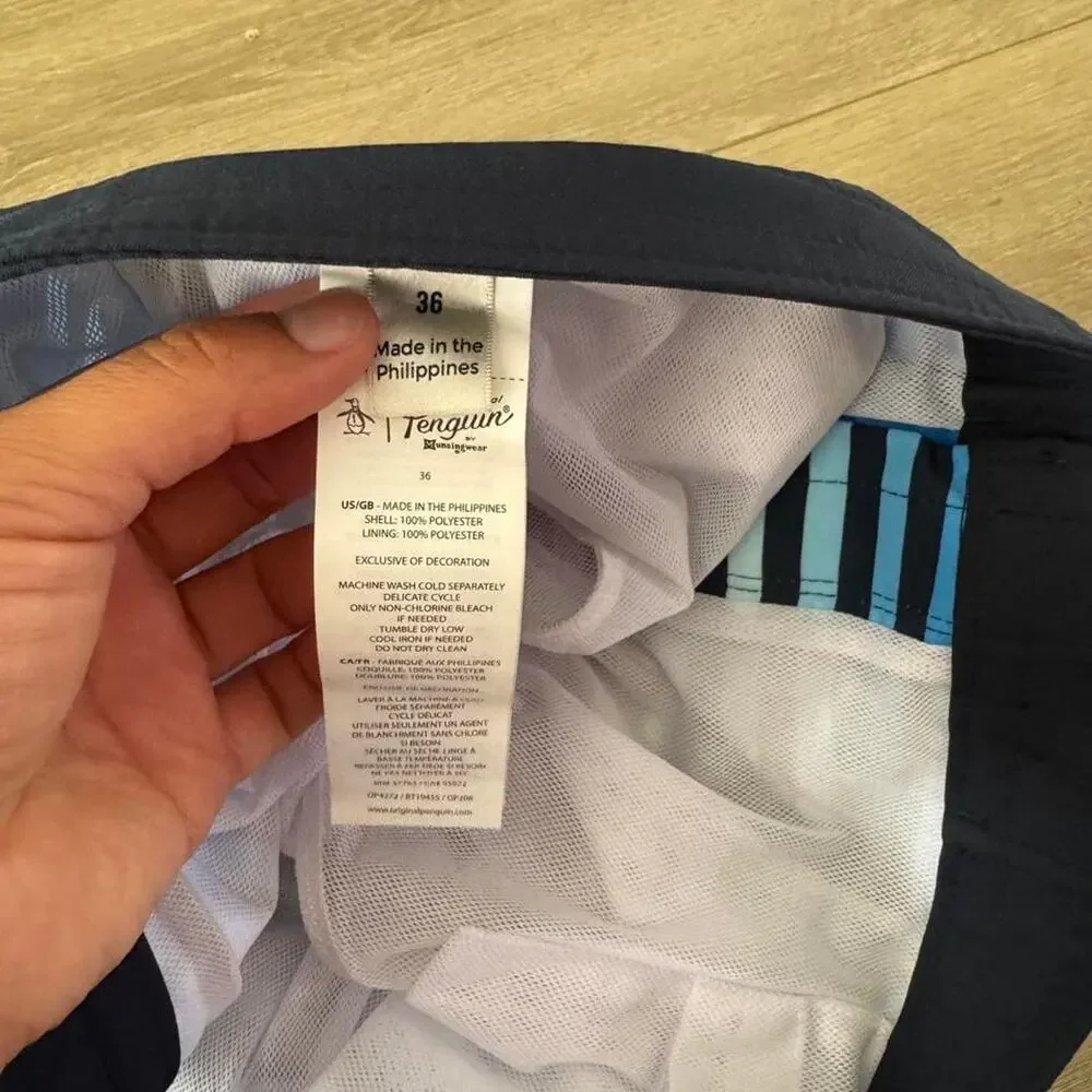 Original penguin multicoloured swim shorts